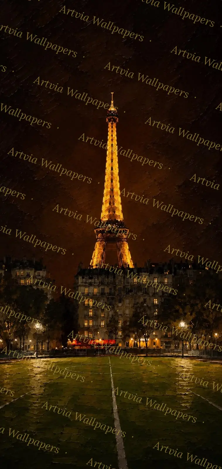 Eiffel Tower at night